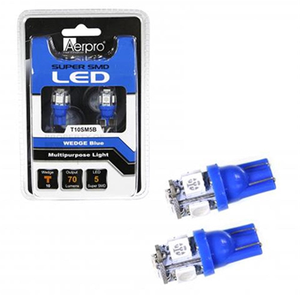 T10SM5B Aerpro 5 X 5X5MM SMD BLUE (ONLINE ONLY SALE) (Delivery Only)