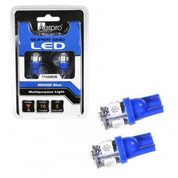 T10SM5B Aerpro 5 X 5X5MM SMD BLUE (ONLINE ONLY SALE) (Delivery Only)