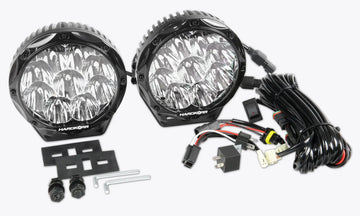 HardKorr Lifestyle HKLS700 Pair of 7 Inch LED Driving Lights with Harness Included