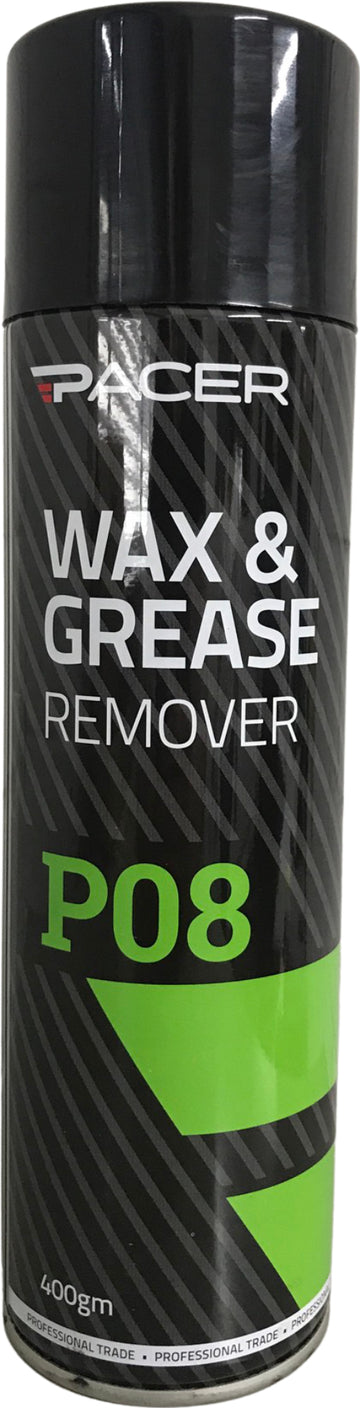 Pacer P08 Wax & Grease Remover 400g Aerosol - PWGR400 (Pickup Only)