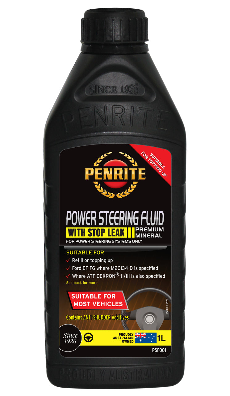 Penrite Power Steering Fluid 1 L - PSF001 (Pickup Only)