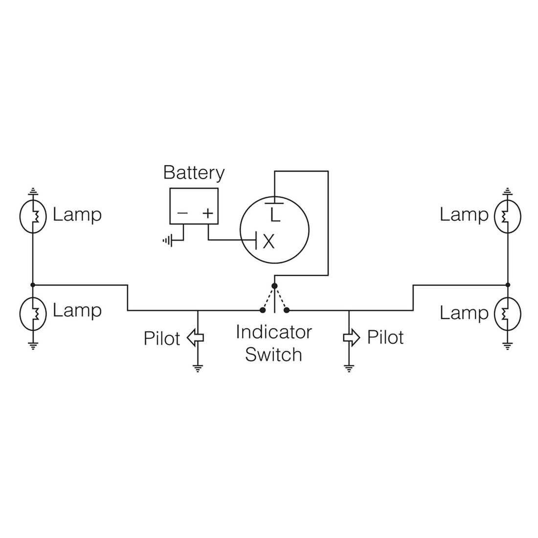 Narva 12 Volt 2 Pin Thermal Flasher - 68202BL