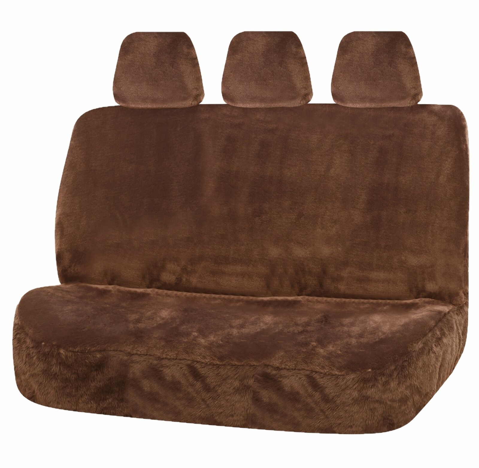 My Car Universal Rear Seat Covers Size 06/08H Mocha Finesse FAUX08H02