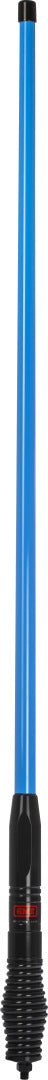 GME AE4705BB Beyond Blue Limited Edition 1200mm Heavy Duty Fibreglass Radome Antenna with AS004B Spring (6.6dBi Gain), Blue/Black