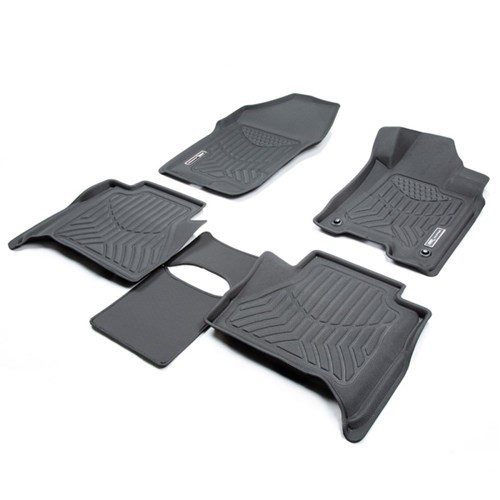 TruFit 3D Maxtrac Tailor Made Front and Rear Set of Black Rubber Floor ...