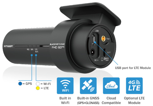 BlackVue DR650S-2CH TRUCK - Best Dashcam for Your Motorhome